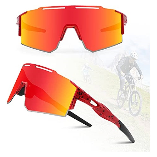 Lentes Deportivos De Ciclismo Con 3 Lentes Intercambiables