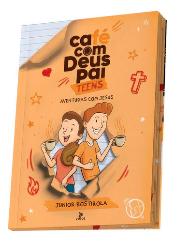 Livro Café Com Deus Pai Teens 2024 - Uma Aventura Com Jesus - Ed. Vélos