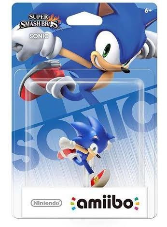 Super Smash Bros Amiibo Sonic U S A1st Ed Nintendo Switch