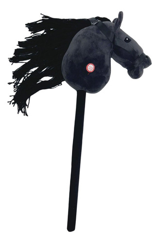 Caballo De Palo Con Palo, Caballo De Peluche Con Cabeza De