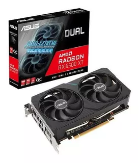 Tarjeta De Video Asus Dual Rx 6500xt Oc 4gb G6 P3.0/4.0 Rgb