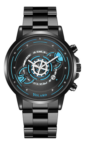 V New Fashion Cinturón Reloj Hombre Leisure Quartz Hombre Su