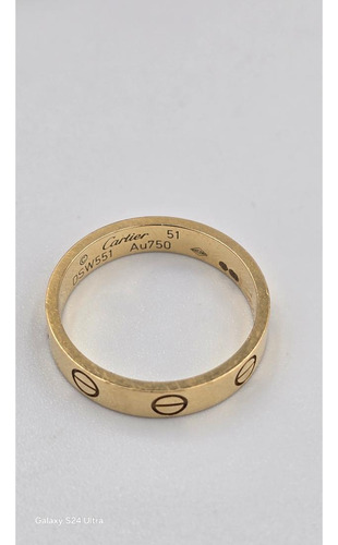 Anillo Cartier Love Oro Original Cartier Tiffany Tous (Usado)