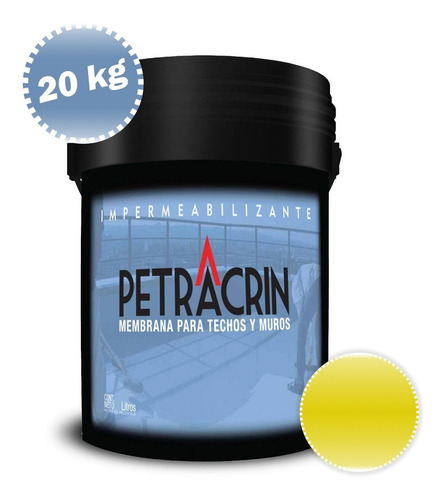 Imagen 2 de 8 de Membrana Liquida Para Techos Profesional 20 Kg Lts Cuotas