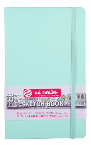 Libreta Art Creation Menta Fresca 13x21cm 140gr 80hjas. Color Verde