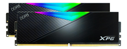 Memória RAM de jogador ADATA XPG Lancer RGB 16GB Ddr5 7200 MT/s compatível com Intel XMP e AMD Expo