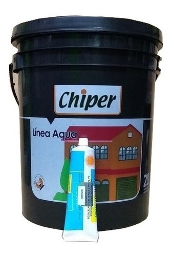 Latex Chiper Obra Antihongos - 20 Lt + 1 Entonador M.envios