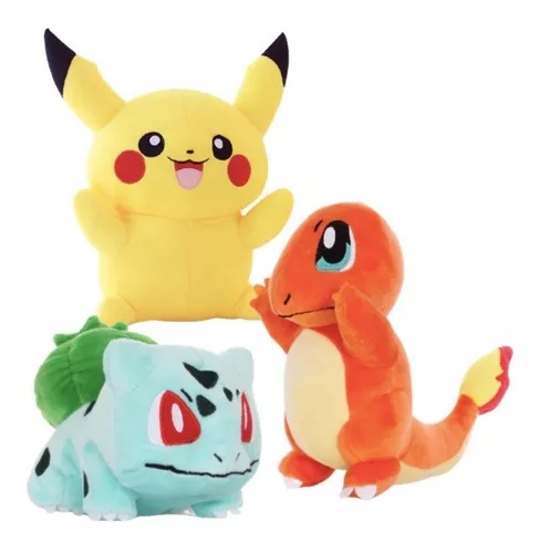 Pokémon Alakazam Pelúcia 15cm Pikachu Bulbasaur Charmanter - Manú Presentes  - Pelúcia - Magazine Luiza