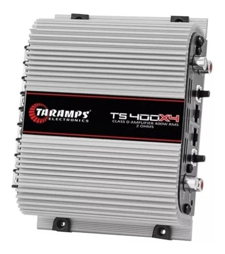 Módulo 400w Rms 4 Canais 2 Ohms Taramps Ts400x4