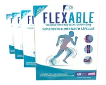 Comprar Colágeno Tipo 2 Flex Able Kit 4x60 Cáps Global Suplementos