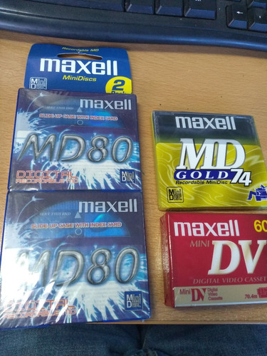 Minidisc, Dv-r, Mini Dv Maxell