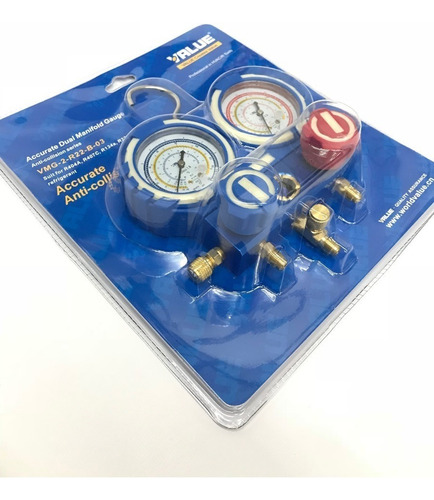 Manifold Con Visor R22 Value Vmg-2-r22-b-03 Cts