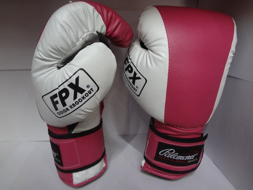 Imagen 3 de 5 de Guantes Box Color Knockout Palomares Genuino Wp 5 Fpx