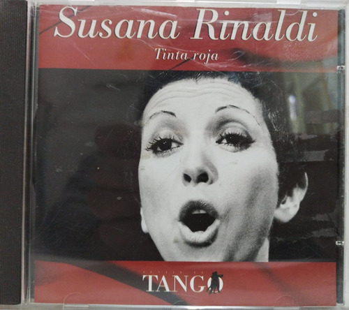 Susana Rinaldi  Tinta Roja Cd Argentina 1998