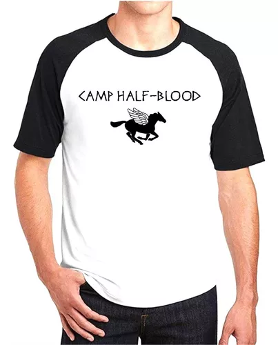 Camiseta Infantil Camp Half Blood Percy Jackson 100% Algodão 2371