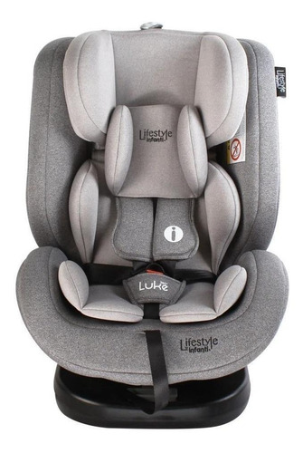 Autoasiento Para Bebé Luke Gira 360° Lifestyle By Infanti Color Negro