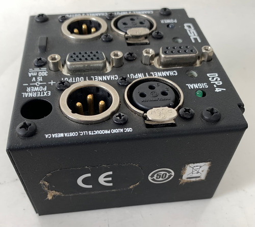 Modulo Processamento Sinal Digital Qsc Dsp-4 Ver Descrição (Usado)