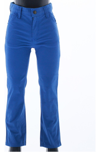 Pantalon Jeans Gabardina Niño Color Azul 3691 2-18 Años