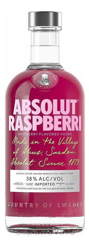 Vodka Absolut Raspberri Importado 700ml