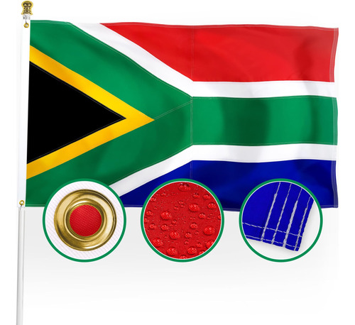 Xifan Bandera Africana De Nailon De Primera Calidad De Sudáf