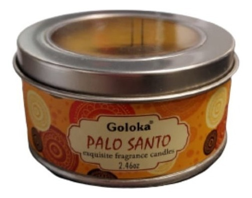 Imagem 3 de 4 de Vela Aromatica Indiana Goloka Duração De 6 Horas Palo Santo