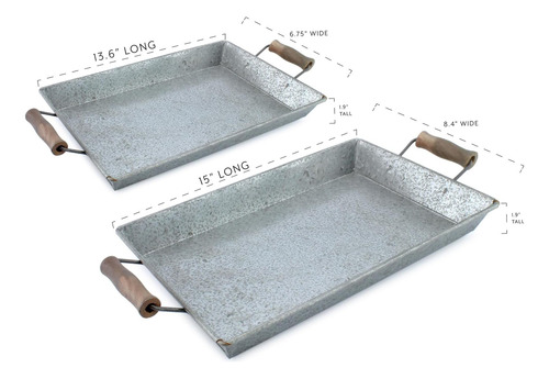 Design Auldhome Design Galvanized Farmhouse Bande