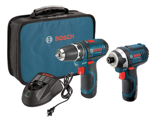 Bosch Clpk22-120-rt 12v Max Litio-ion 3/8 PuLG. Kit Combina.