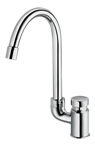 Torneira Lavatório Mesa Pressmatic Bica Alta 00444506 Docol Acaba...
