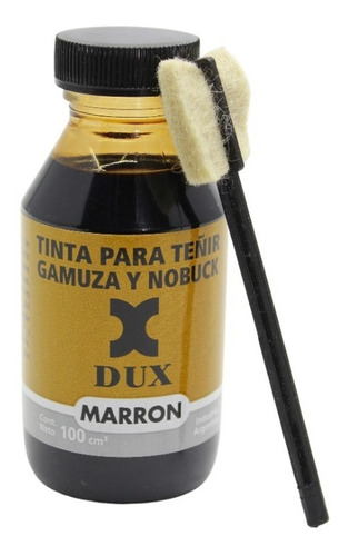 Tinta Para Teñir Gamuza Y Nobuk Negro Marrón Dux