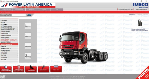 Imagem 3 de 5 de Catálogo De Peças Iveco Eletrônico Ed 20ª