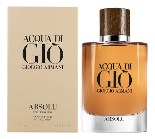 Acqua Di Gio Absolu Edp 75ml  Silk Perfumes Original Ofertas