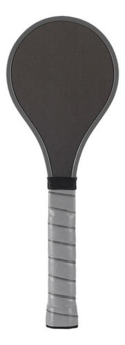 Raqueta De Pickleball De Fibra De Carbono Con Gris Plateado