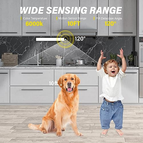 12 Inch Rechargeable Motion Sensor Under Cabinet Strip ...