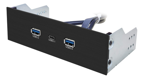 Ezdiy-fab Hub Usb 3.0 De 2 Puertos Tipo A Y Usb 3.1 Tipo C G