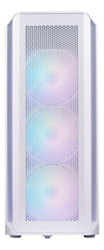 Gabinete Mid Tower Xpg Valor Air Plus White 4 Fan Vidrio Templado