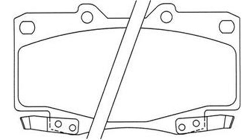 Pastilha Dianteira Sumitomo Hilux 05 / 09 --