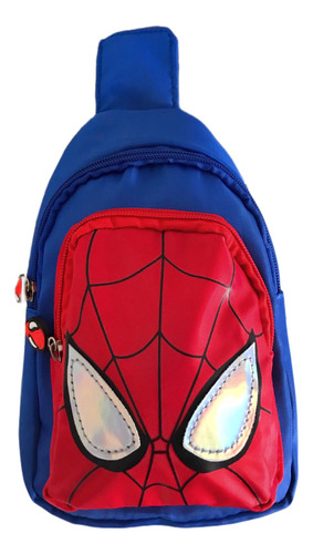 Mochila, Bolso De Pecho Para Niño De Spiderman Hombre Araña