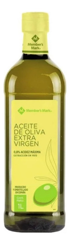 Aceite De Oliva Member's Mark Extra Virgen 1 L