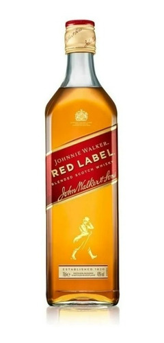 Whisky Johnnie Walker Red Label - mL a $107