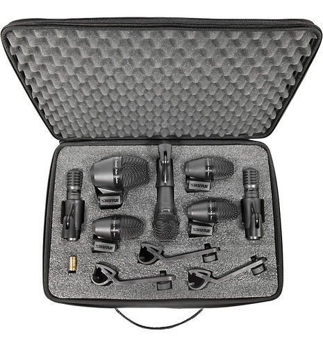 Shure Pgadrumkit7 7-piece Drum Microphone Kit 