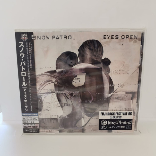 Snow Patrol Eyes Open Cd Japones Obi Nuevo Musicovinyl