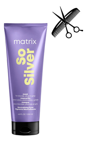 Mascarilla Tonificante So Silver Msk 200 Ml Matrix