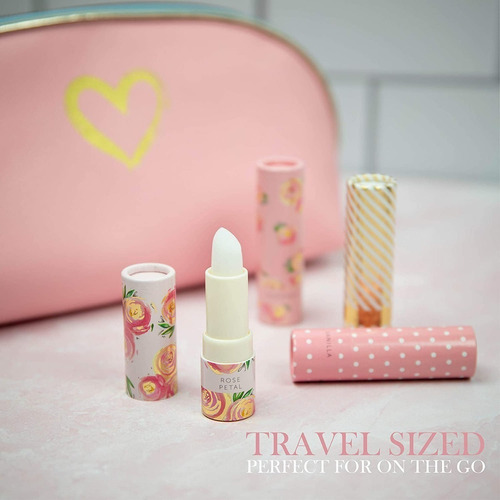 Beauty Concepts 4 Pack Balsamo Labial Colección Frutal