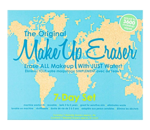 Kit Toallas Para Desmaquillar Makeup Eraser Around The World