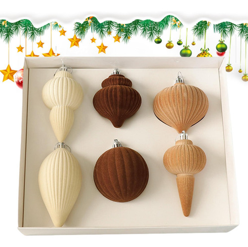 Adornos De Bolas De Terciopelo Para Árbol De Navidad Adornos