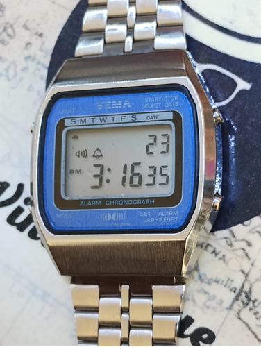 Reloj Yema Digital 70s Japonés 