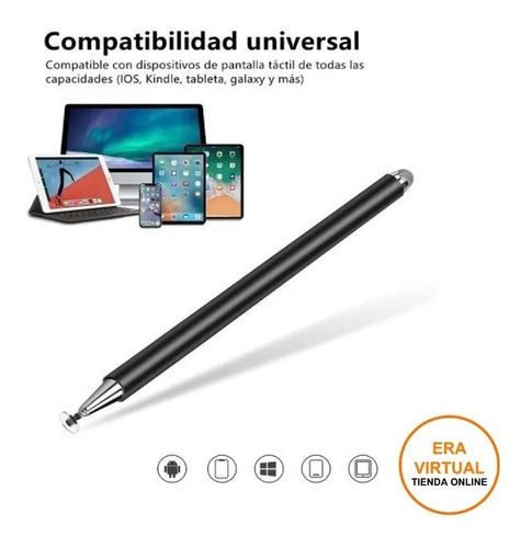 Imagen 4 de 6 de Lapiz Óptico Para Tablet Y Celula Táctil Dibujo Stylus Doble