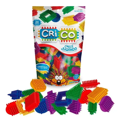 comprar Rasti Bloques Doypack 20 Piezas Crico 