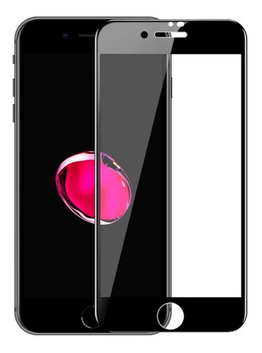 Vidrio Templado Curvo 5d iPhone 6 7 8 Xr Xs Max Microcentro