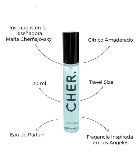 Cher Diecisiete Perfume Mujer Edp - 20 Ml Travel Size